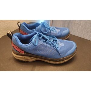 Hoka One One Blue Pink Trail Running Shoes Women's Sneaker